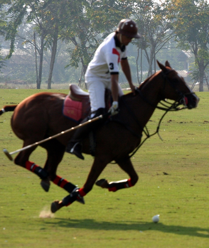 Maria Power captures Cabeza on the run during the Expedition Cup at VR Sports Club