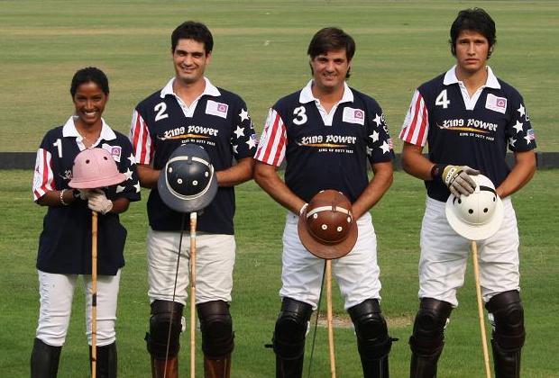 Hema joins the 8 goal polo team of Cabezas and Caballeros